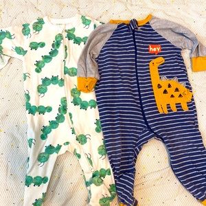 6-9 month footies.